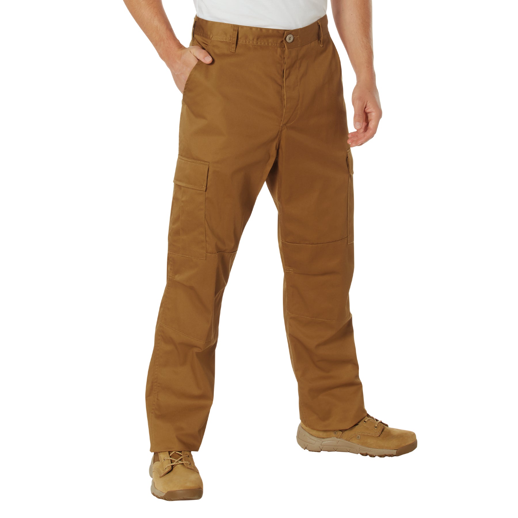 Rothco Tactical BDU Pants in Work Brown – Size XL for Military, Law Enforcement & Outdoor Activities