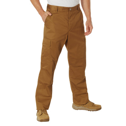 Rothco Tactical BDU Pants in Work Brown – Size XL for Military, Law Enforcement & Outdoor Activities
