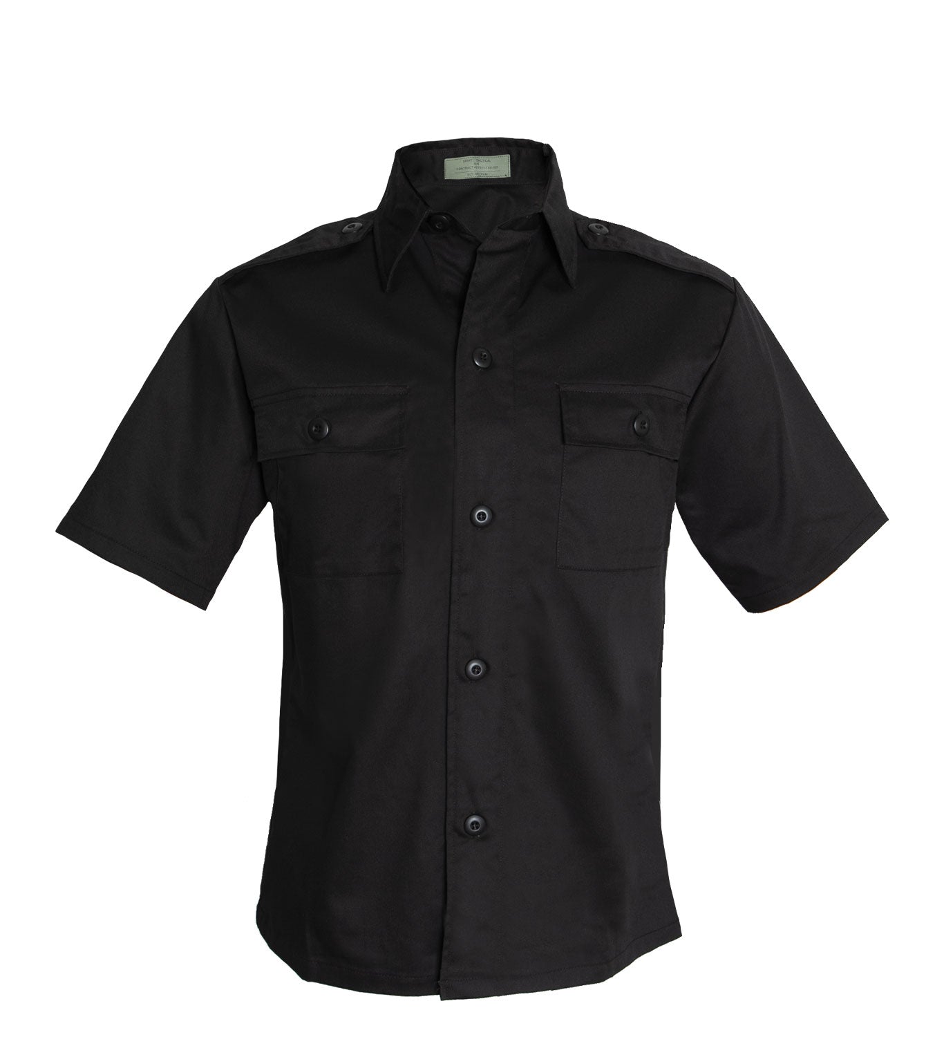 Rothco Short Sleeve Tactical Shirt for Security and Emergency Responders - Black, Size 4XL