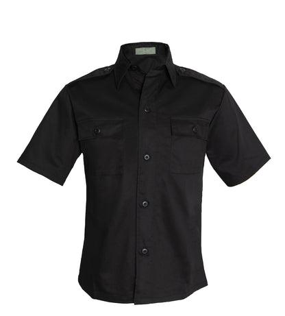Rothco Short Sleeve Tactical Shirt for Security and Emergency Responders - Black, Size 4XL
