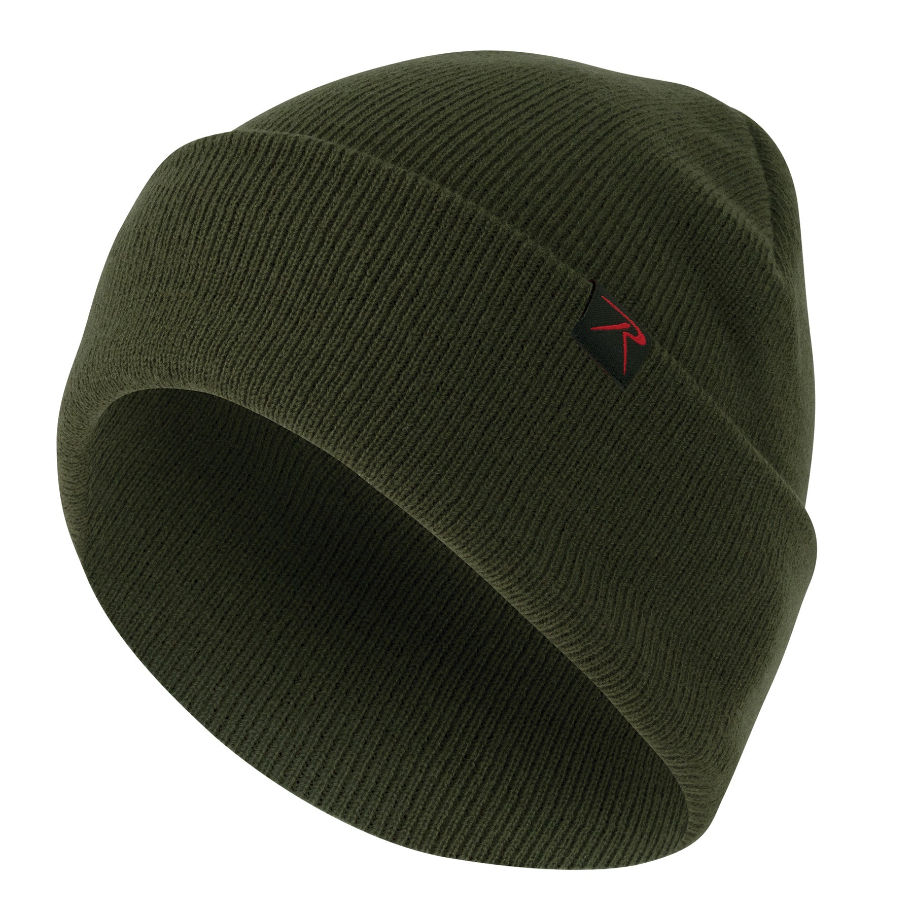 Rothco Deluxe Fine Knit Watch Cap in Ranger Green – Cold Weather Military Beanie