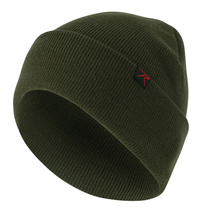Rothco Deluxe Fine Knit Watch Cap in Ranger Green – Cold Weather Military Beanie