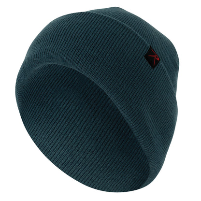 Rothco Deluxe Fine Knit Watch Cap in Cadet Blue – Cold Weather Military Style Beanie