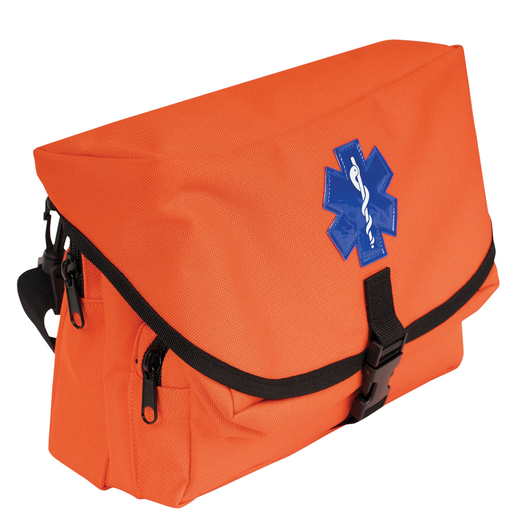 Rothco EMS Medical Field Pouch Orange - Portable First Aid and Emergency Equipment Bag