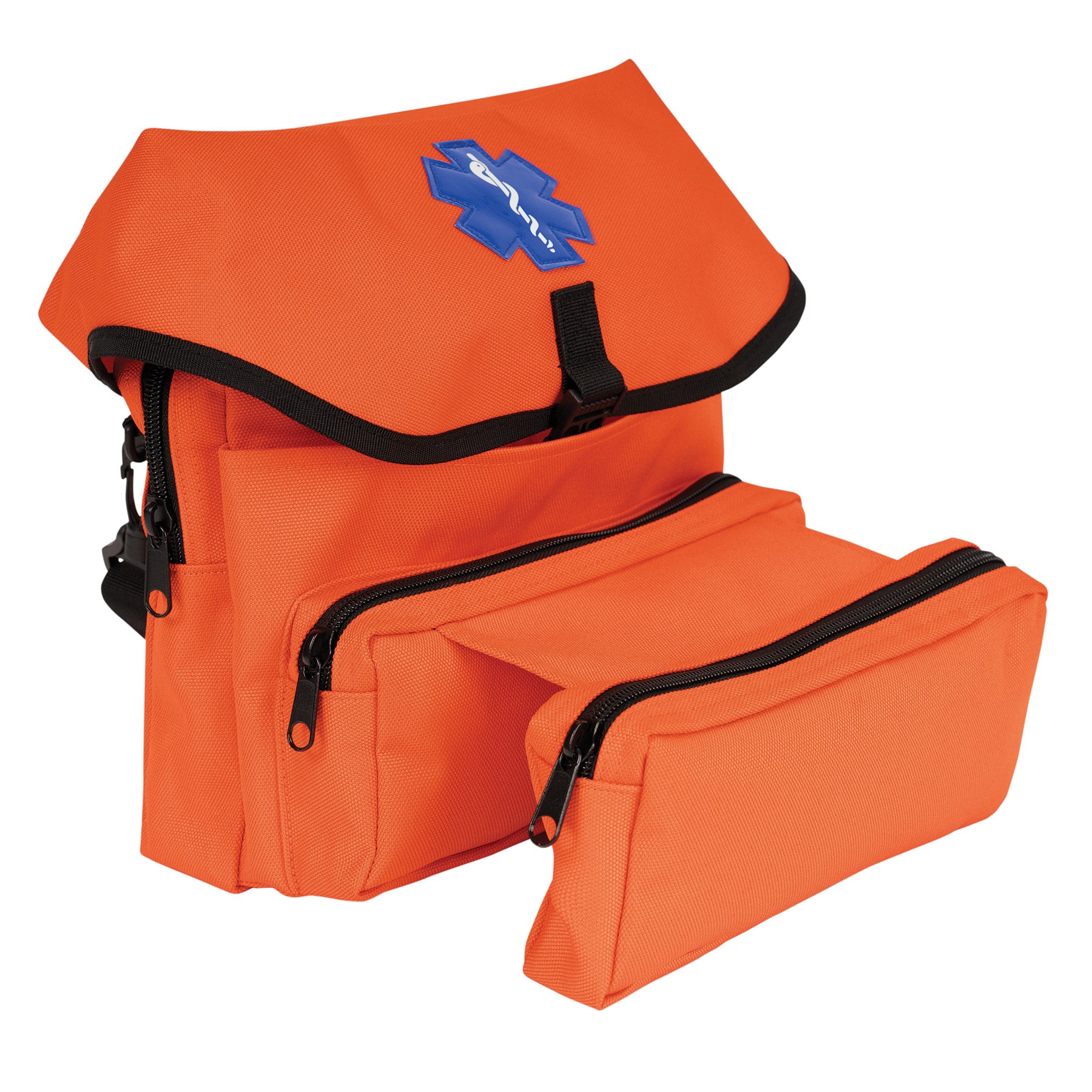 Rothco EMS Medical Field Pouch Orange - Portable First Aid and Emergency Equipment Bag
