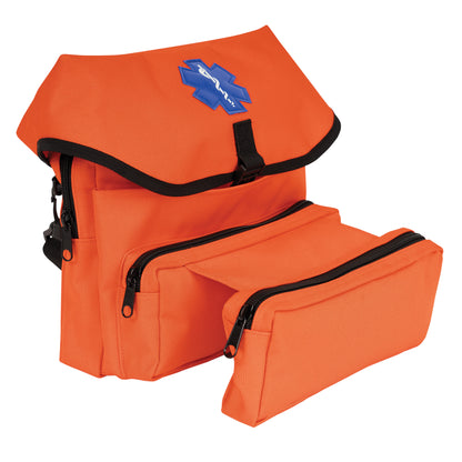 Rothco EMS Medical Field Pouch Orange - Portable First Aid and Emergency Equipment Bag