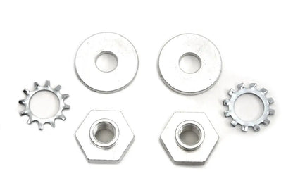 Colony Cadmium Spotlamp Fork Bracket Bolt and Nut Kit for Harley Davidson EL (1938-1947) by Colony