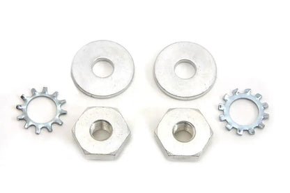 Colony Cadmium Spotlamp Fork Bracket Bolt and Nut Kit for Harley Davidson EL (1938-1947) by Colony