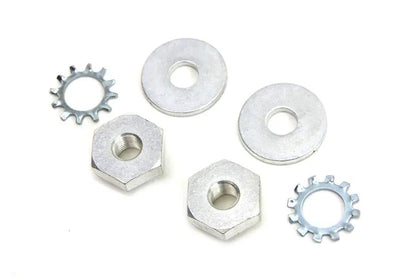 Colony Cadmium Spotlamp Fork Bracket Bolt and Nut Kit for Harley Davidson EL (1938-1947) by Colony