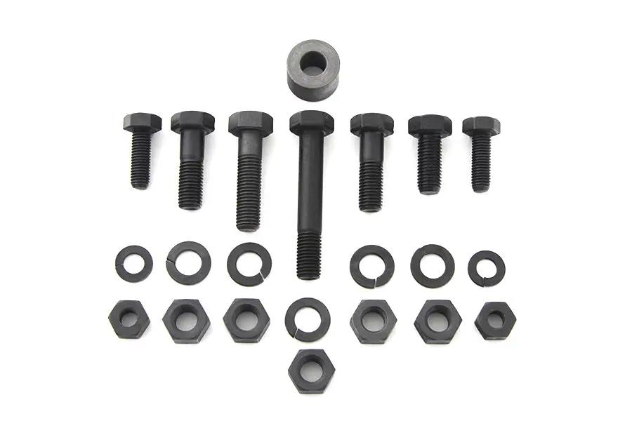 Colony Exhaust System Mounting Bolt Kit Parkerized for Harley Davidson EL Models by Colony