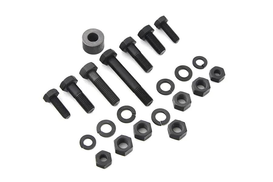 Colony Exhaust System Mounting Bolt Kit Parkerized for Harley Davidson EL Models by Colony