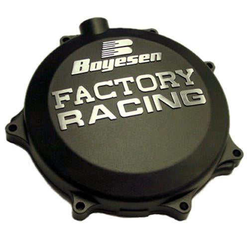 Boyesen CC-18B Black Clutch Cover for Enhanced Protection and Performance