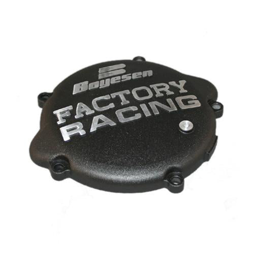 Boyesen CC-46B Black Clutch Cover for Enhanced Engine Protection
