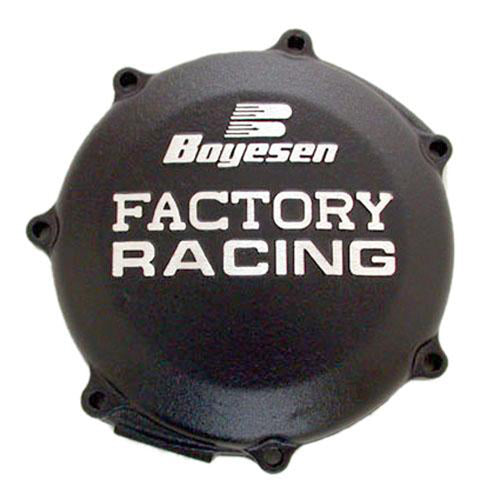 Boyesen CC-37B Black Clutch Cover for Enhanced Engine Protection