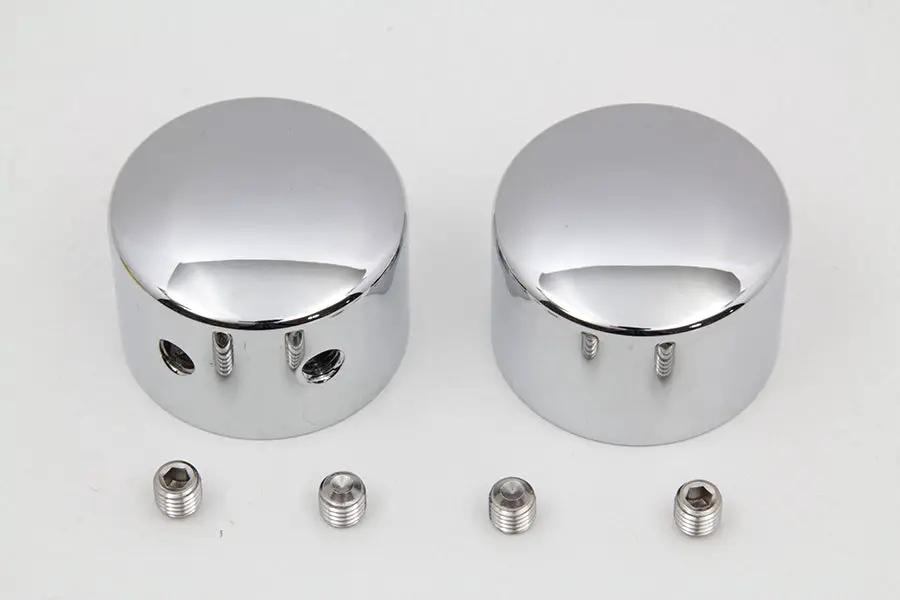 Colony Chrome Swingarm Dome Cover Set for Harley Davidson FXST (2008-2017) by Colony