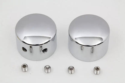 Colony Chrome Swingarm Dome Cover Set for Harley Davidson FXST (2008-2017) by Colony