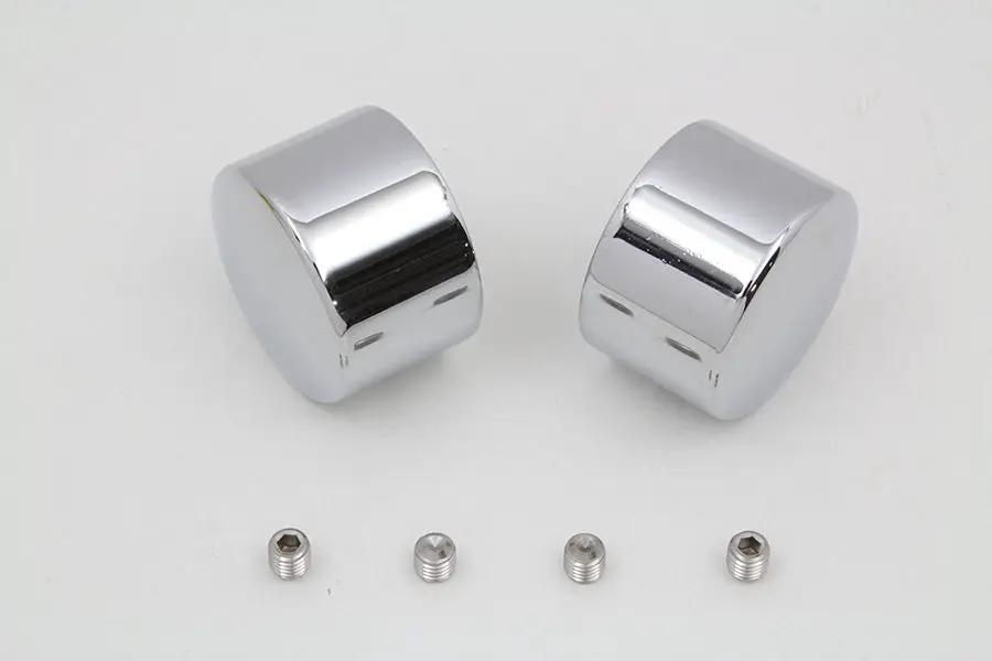 Colony Chrome Swingarm Dome Cover Set for Harley Davidson FXST (2008-2017) by Colony