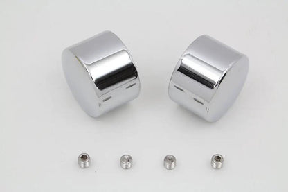 Colony Chrome Swingarm Dome Cover Set for Harley Davidson FXST (2008-2017) by Colony