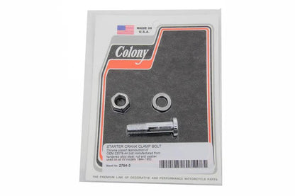 Colony 45 Inch Kick Starter Crank Clamp Bolt for Harley Davidson WL Models by Colony