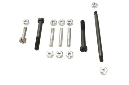 Colony Engine Case Bolt Kit for Harley Davidson Side Valve Models - Parkerized and Cadmium Finish by Colony
