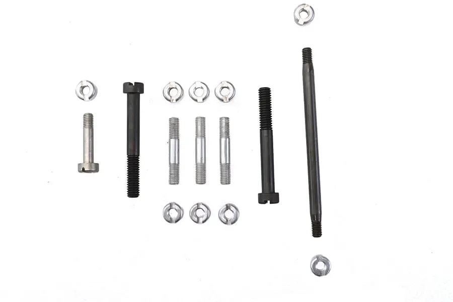 Colony Engine Case Bolt Kit for Harley Davidson Side Valve Models - Parkerized and Cadmium Finish by Colony
