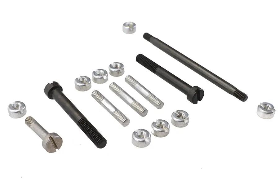 Colony Engine Case Bolt Kit for Harley Davidson Side Valve Models - Parkerized and Cadmium Finish by Colony