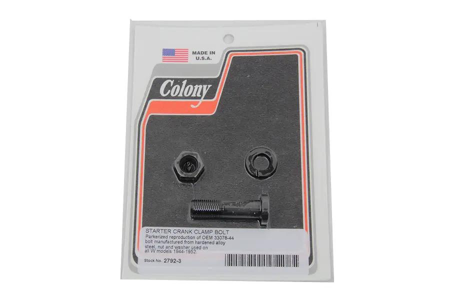 Colony 45 inch Kick Starter Crank Clamp Bolt for Harley Davidson WL Models by Colony