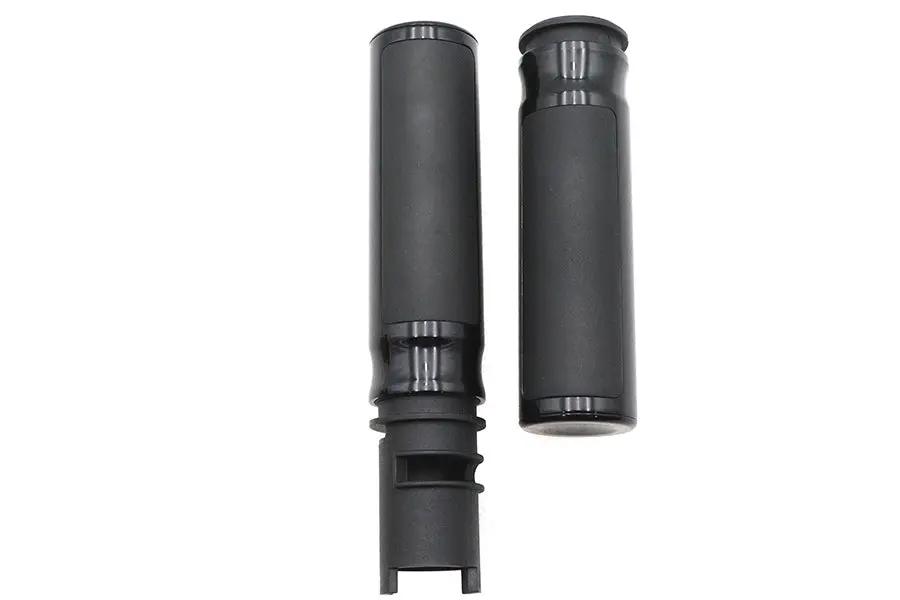 V-Twin Bronx Throttle By Wire Grip Set in Black for Harley Davidson FLTRXSE and FLHXSE by V-Twin