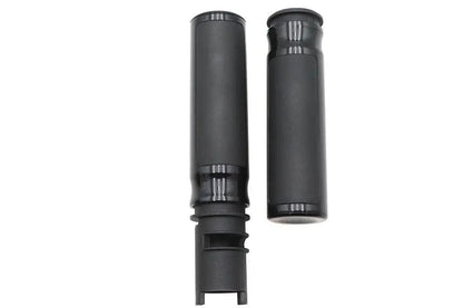 V-Twin Bronx Throttle By Wire Grip Set in Black for Harley Davidson FLTRXSE and FLHXSE by V-Twin