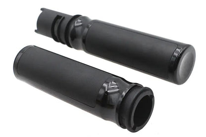 V-Twin Bronx Throttle By Wire Grip Set in Black for Harley Davidson FLTRXSE and FLHXSE by V-Twin
