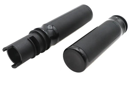 V-Twin Bronx Throttle By Wire Grip Set in Black for Harley Davidson FLTRXSE and FLHXSE by V-Twin