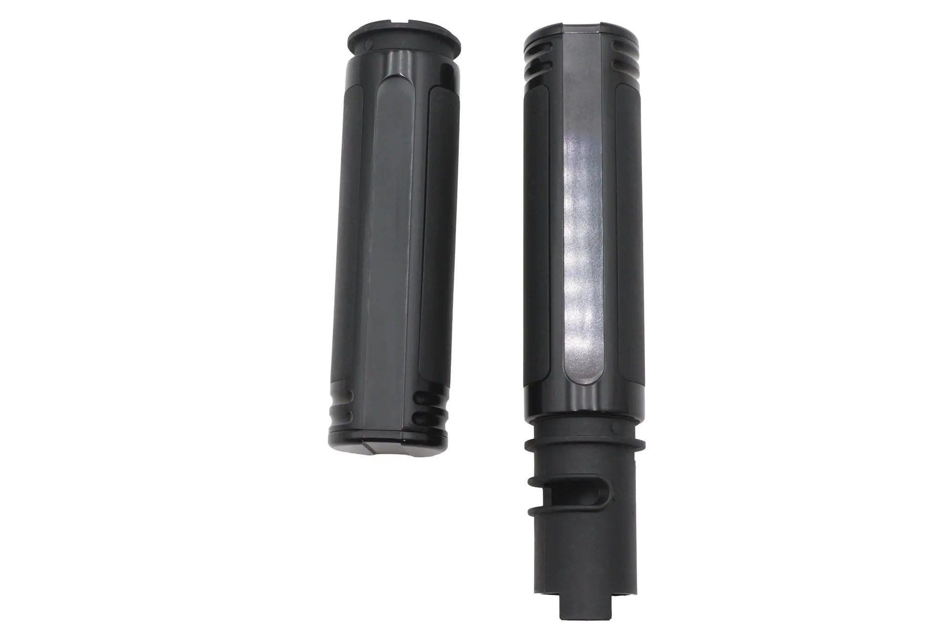 V-Twin M8 Empire Style Grip Set Black - 1.6 Inch Diameter, Set of 2 by V-Twin