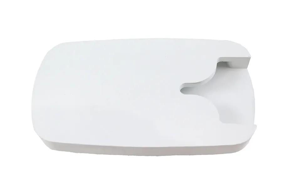 V-Twin White Rubber Brake Pedal for Harley Davidson FLT Models by V-Twin