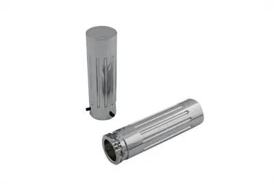 Wyatt Gatling Billet Milled Groove Style Grip Set for Harley Davidson by Wyatt Gatling