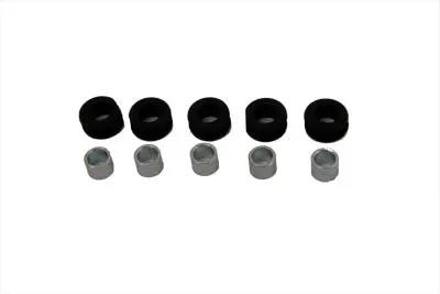 V-Twin Chain Guard Rubber and Steel Bushing Set Part #74663RB for Harley Davidson FLH (1963-1972) by V-Twin