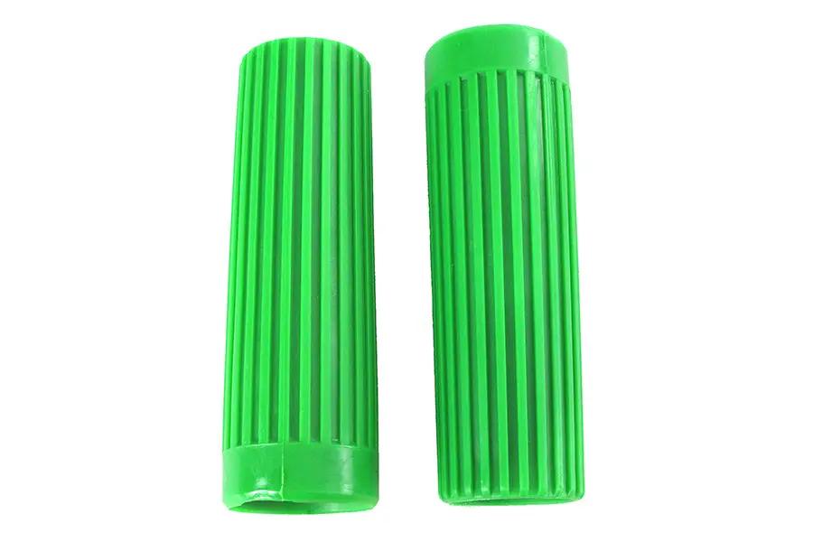 V-Twin Replica Rib Style Green Grip Set for Harley Davidson FX Models by V-Twin