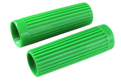 V-Twin Replica Rib Style Green Grip Set for Harley Davidson FX Models by V-Twin