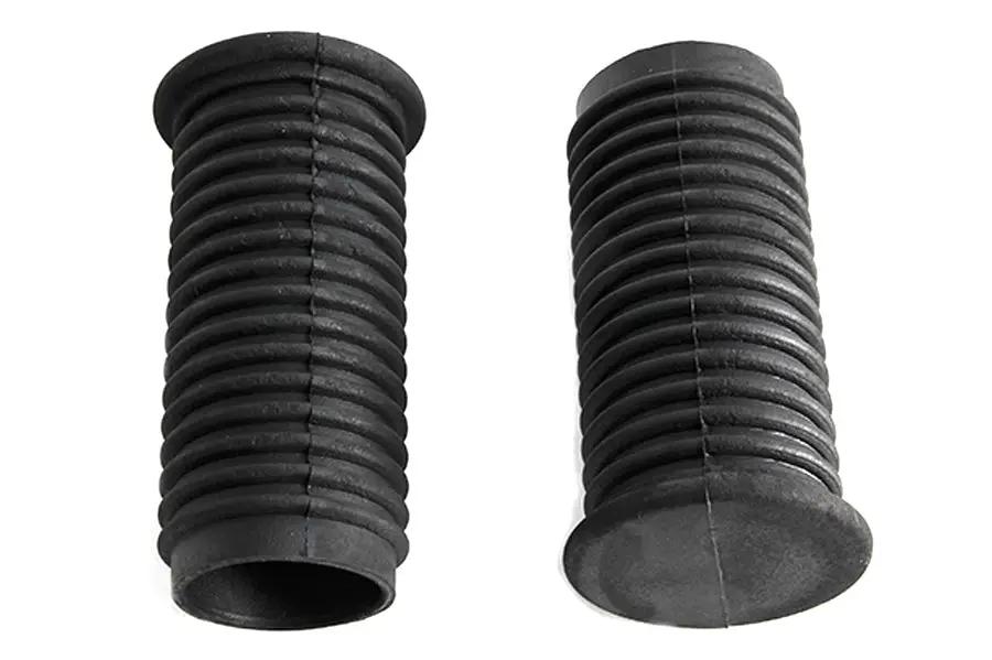 V-Twin Driver Footpeg Rubber Black Set for Harley Davidson XL Models (Part #70203) by V-Twin
