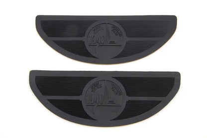 V-Twin World's Fair Footboard Rubber Set for Harley Davidson FL Models by V-Twin