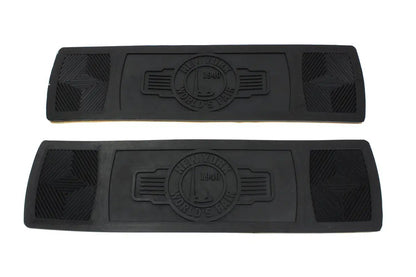 V-Twin World's Fair Rectangular Footboard Rubber Set for Harley Davidson J Models by V-Twin