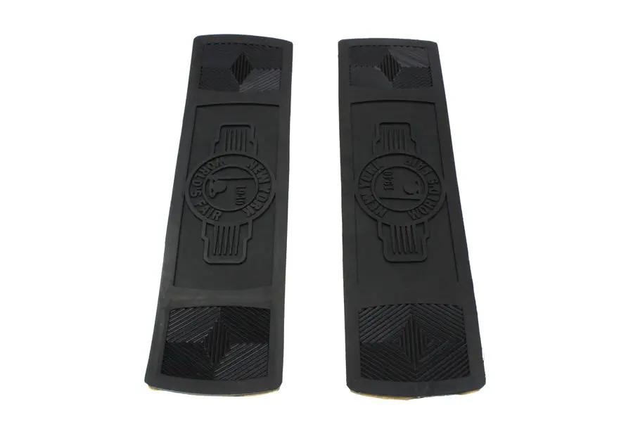 V-Twin World's Fair Rectangular Footboard Rubber Set for Harley Davidson J Models by V-Twin