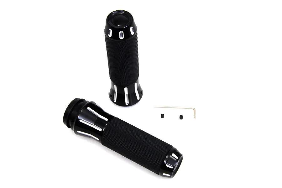 Wyatt Gatling Clear Cut Throttle By Wire Grip Set for Harley Davidson Touring and Softail Models by Wyatt Gatling