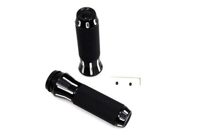 Wyatt Gatling Clear Cut Throttle By Wire Grip Set for Harley Davidson Touring and Softail Models by Wyatt Gatling