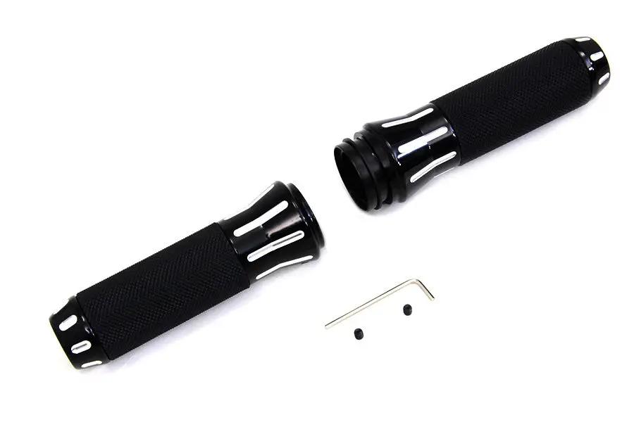 Wyatt Gatling Clear Cut Throttle By Wire Grip Set for Harley Davidson Touring and Softail Models by Wyatt Gatling