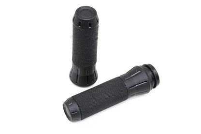 Wyatt Gatling 77784 Stealth Tone Throttle By Wire Grip Set for Harley Davidson Touring and Softail Models by Wyatt Gatling