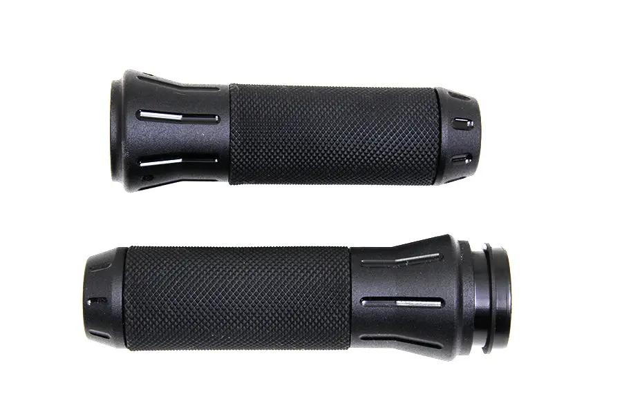 Wyatt Gatling 77784 Stealth Tone Throttle By Wire Grip Set for Harley Davidson Touring and Softail Models by Wyatt Gatling