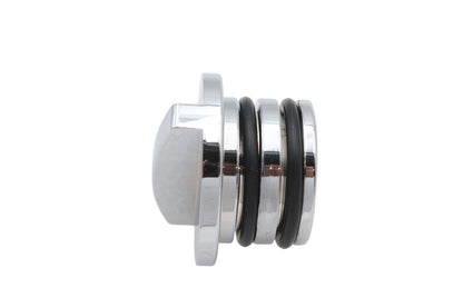 Retro Blade Oil Tank Plug Chrome