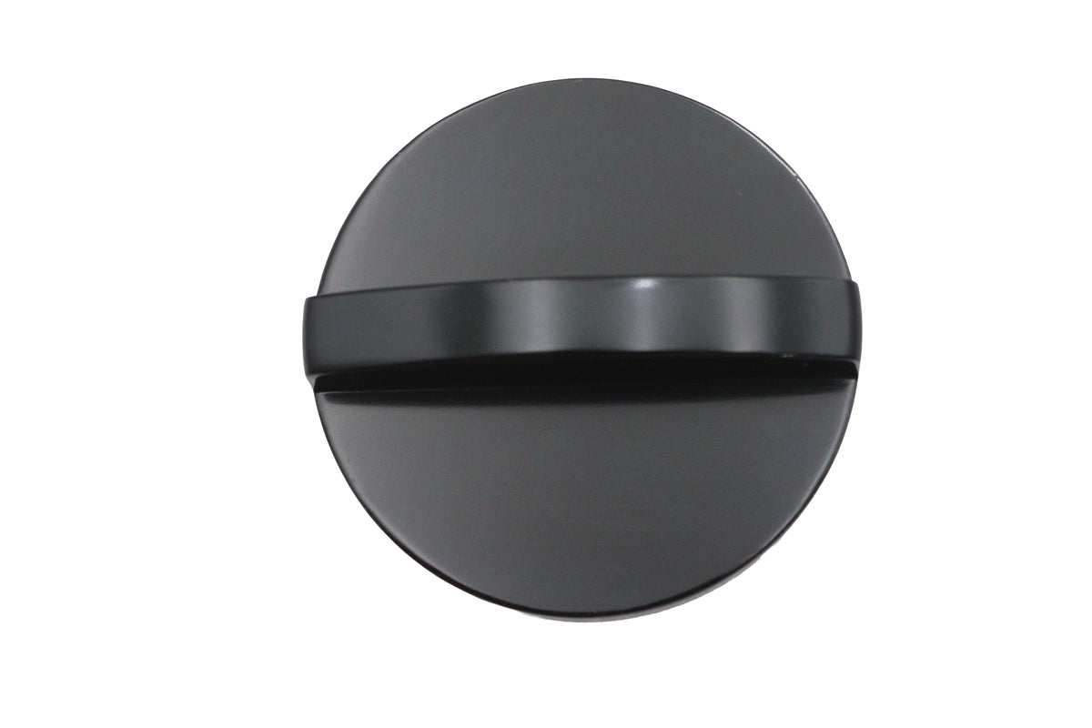 V-Twin Retro Blade Oil Tank Plug Black 64215B