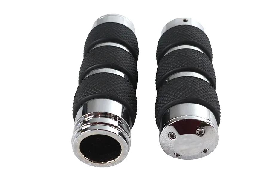 Wyatt Gatling H17-0595T Banded Style Throttle By Wire Grip Set for Harley Davidson FLT Models by Wyatt Gatling