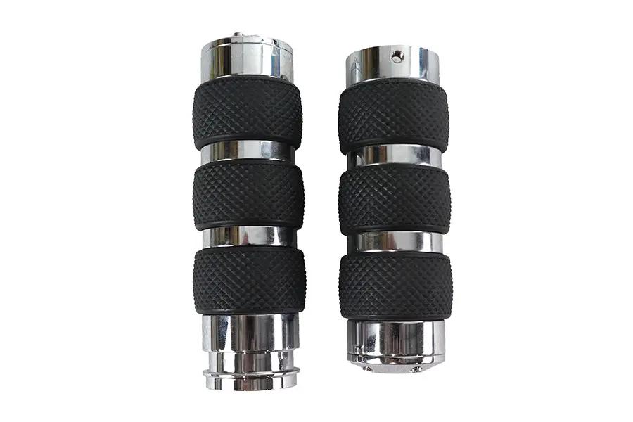Wyatt Gatling H17-0595T Banded Style Throttle By Wire Grip Set for Harley Davidson FLT Models by Wyatt Gatling